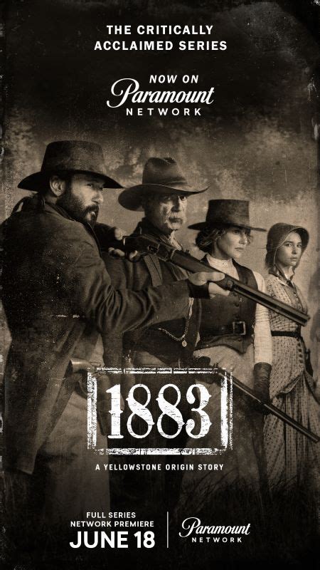 All episodes of 1883 airing free on TV for the first time.